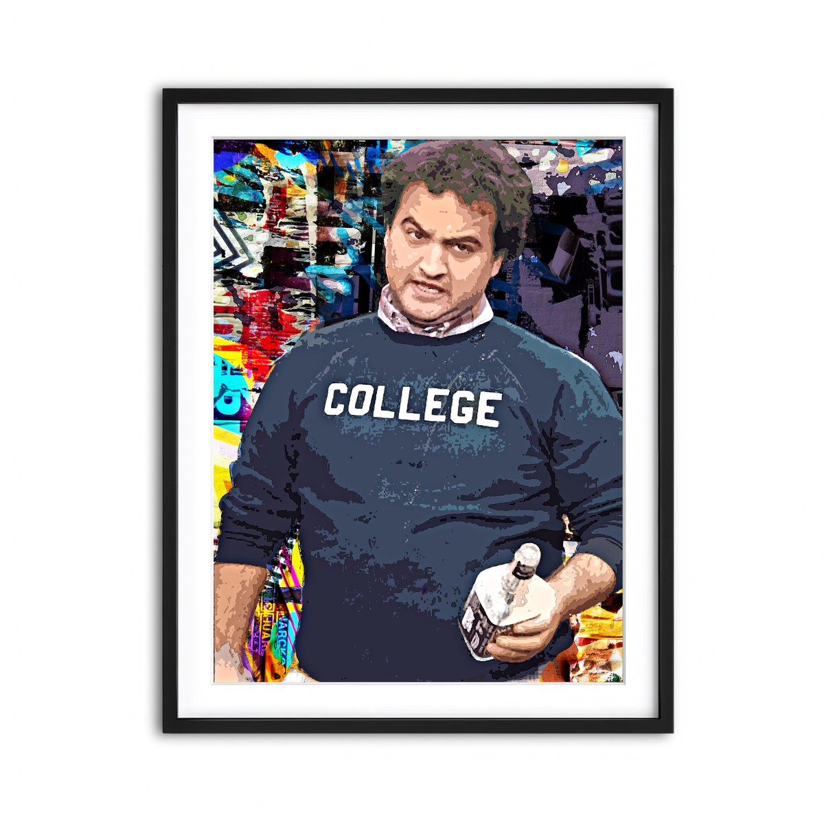 Framed Print 3x4 Black