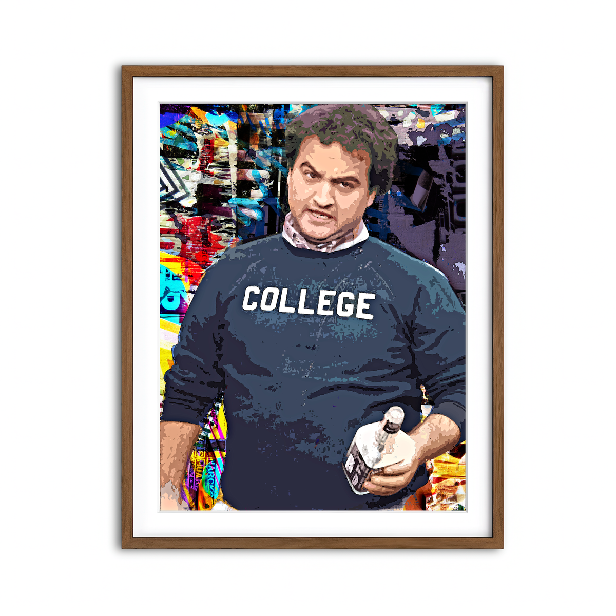 Framed Print 3x4 Walnut