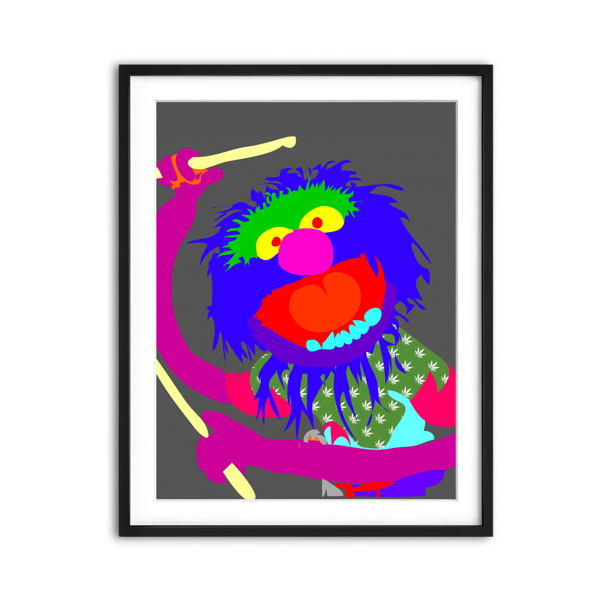 Framed Print 3x4 Black