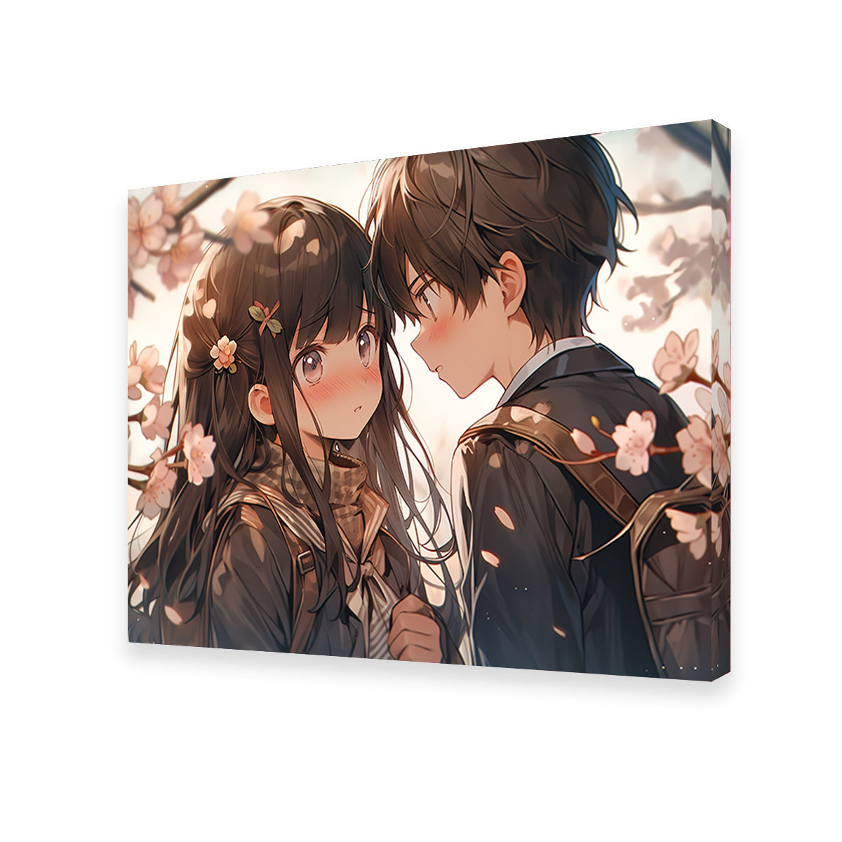 Anime Couple Wall Art