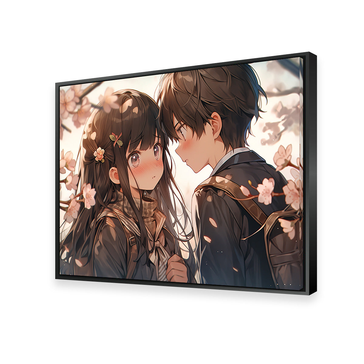 Anime Couple Wall Art