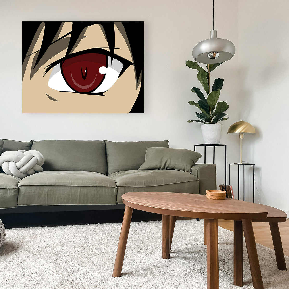 Anime Eye Wall Art