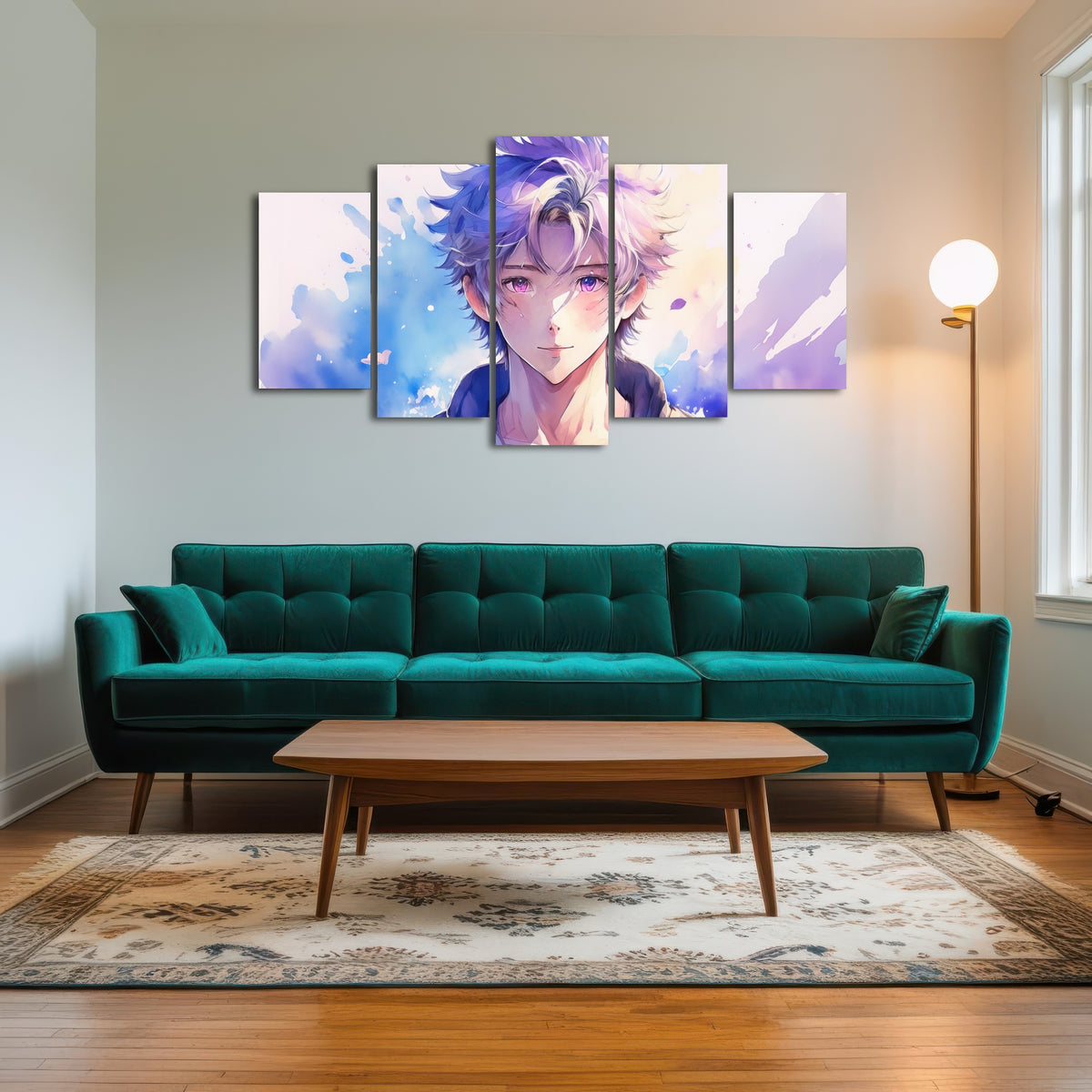 AUTO-MOCKUP ROOM | Anime Boy Abstract