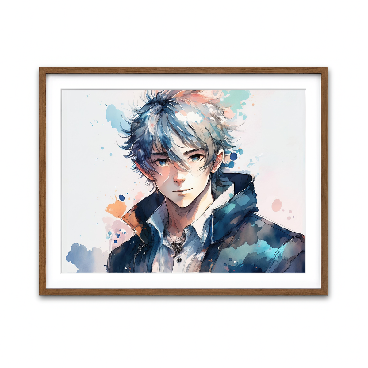 Framed Print 4x3 Walnut