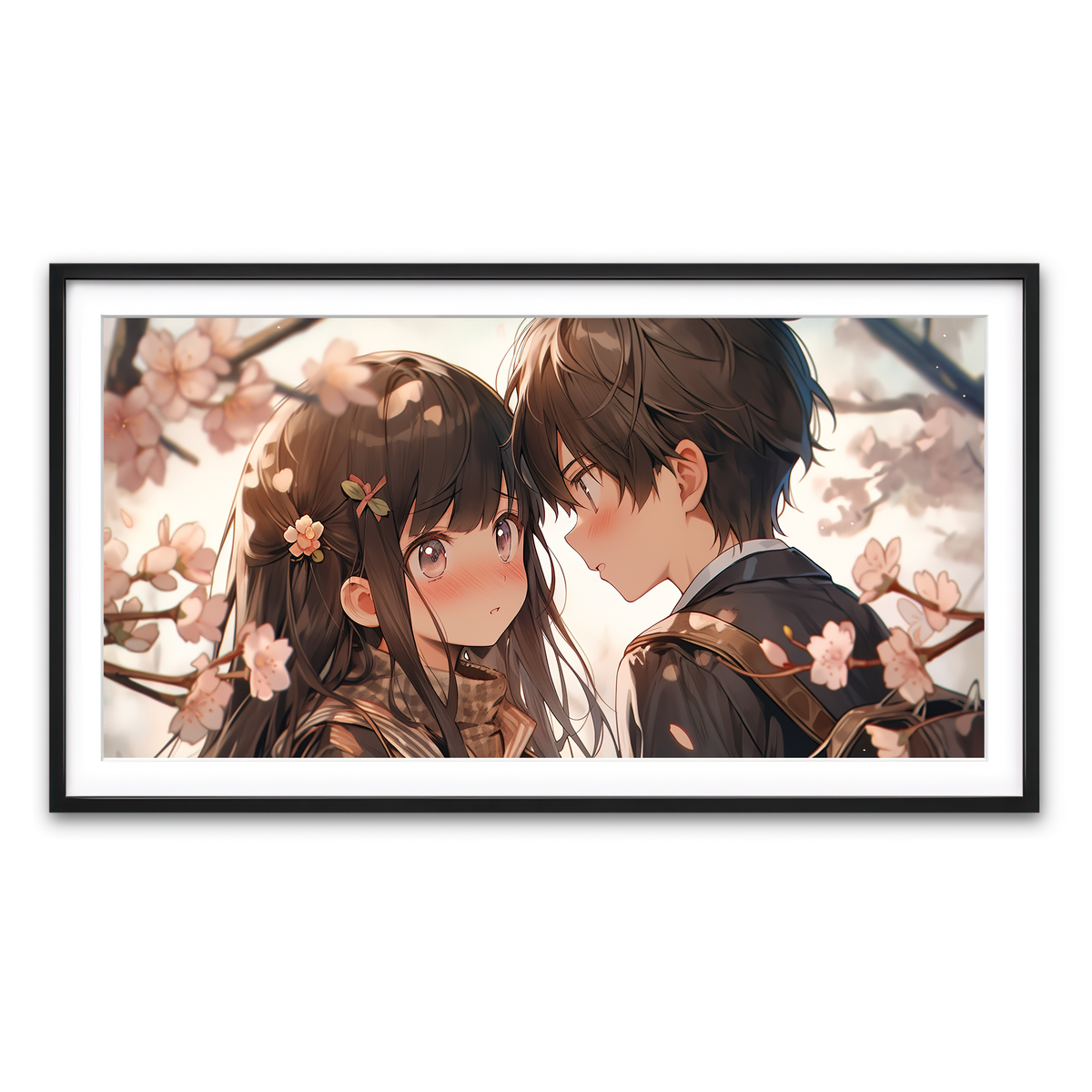 Framed Print 2x1 Black