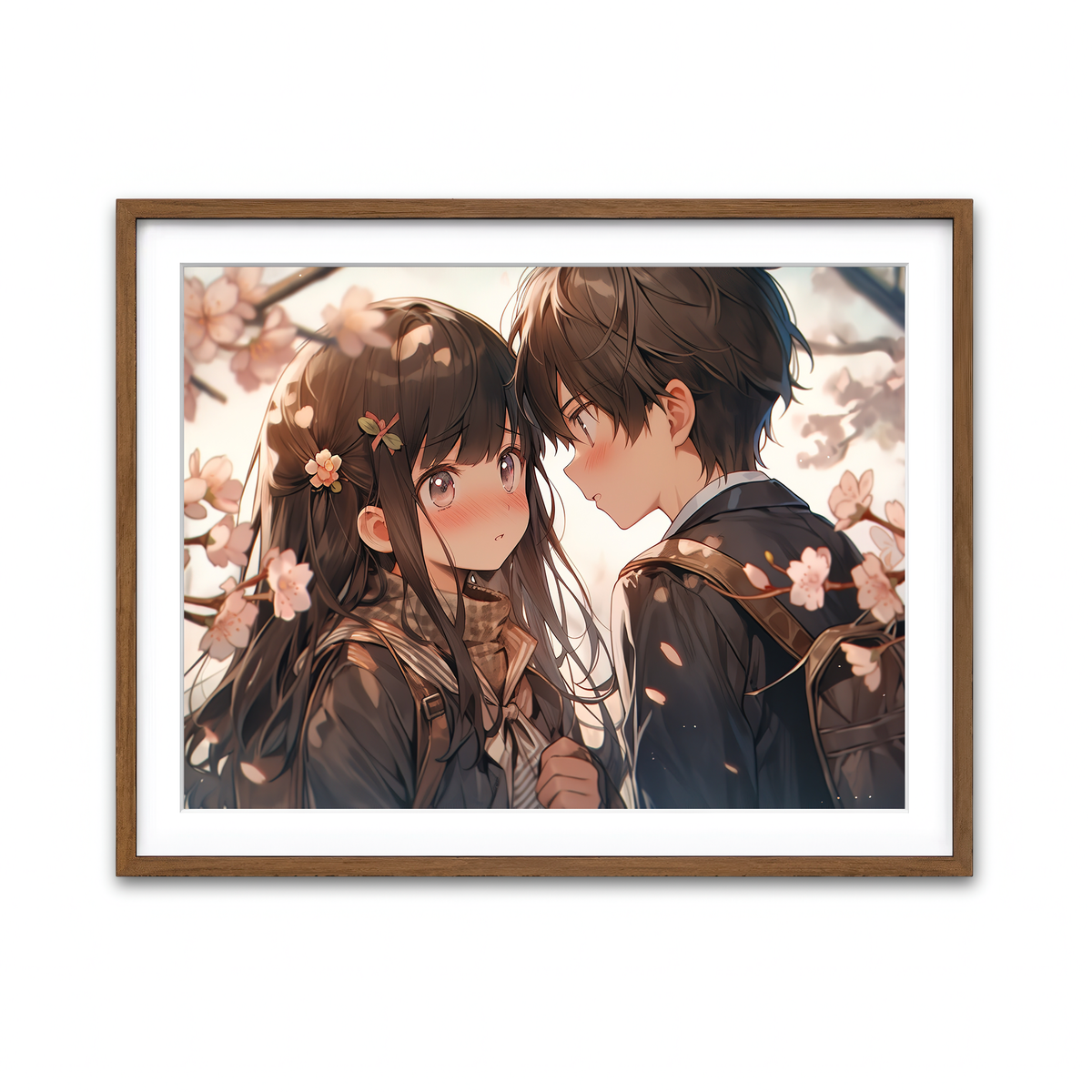 Framed Print 4x3 Walnut