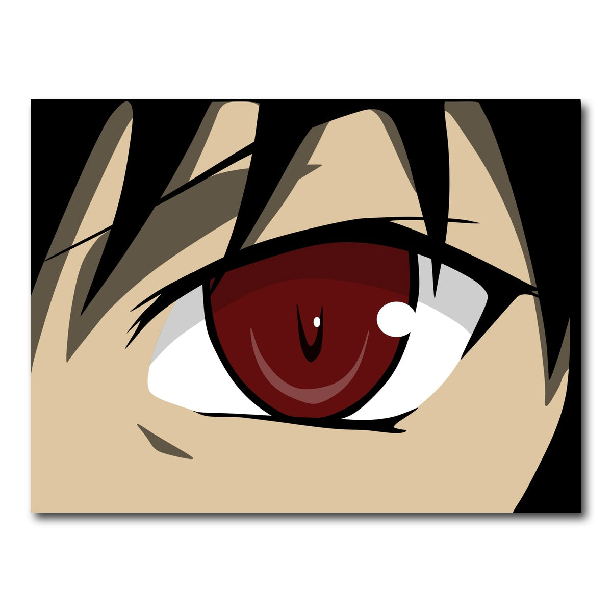 AUTO-MOCKUP WHITE | Anime Eye | 1 Piece | Gallery Wrap Canvas | group=4x3