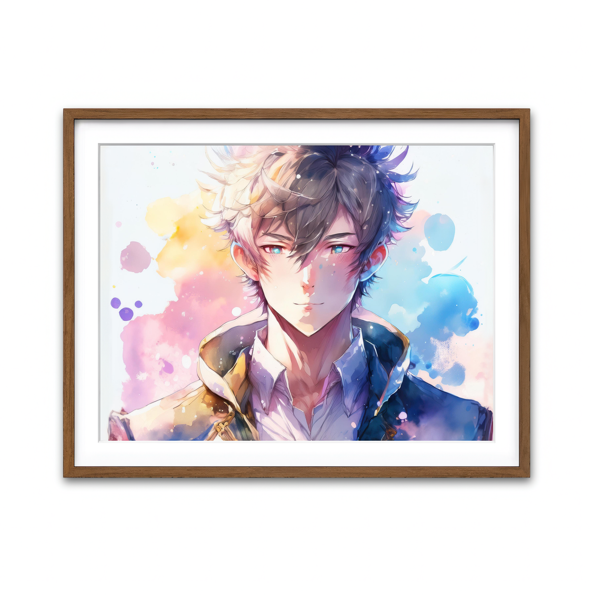 Framed Print 4x3 Walnut