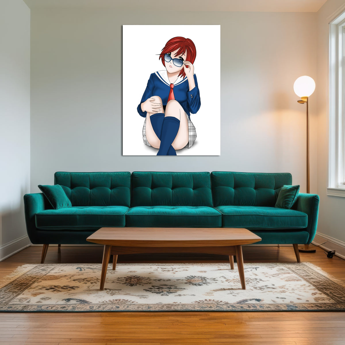 AUTO-MOCKUP ROOM | Anime School Girl