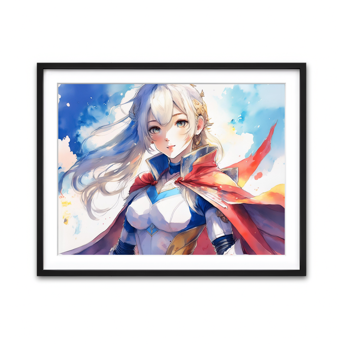 Framed Print 4x3 Black