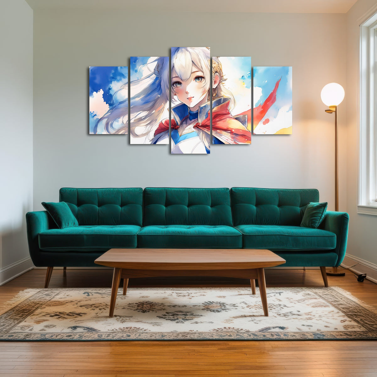 AUTO-MOCKUP ROOM | Anime Super Girl