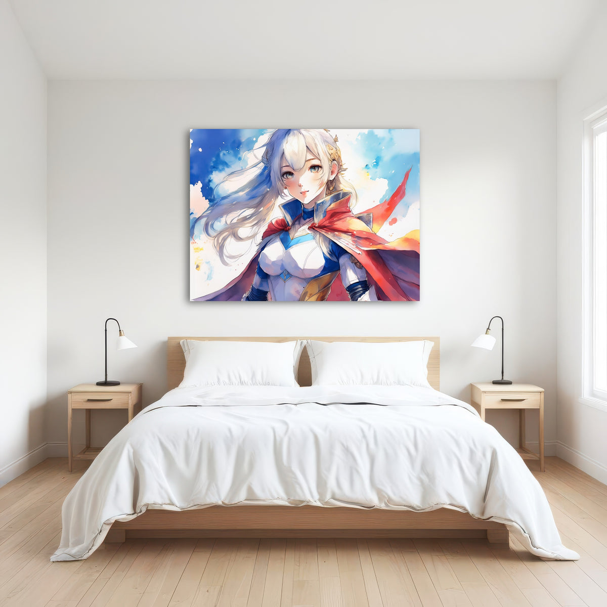 AUTO-MOCKUP ROOM | Anime Super Girl