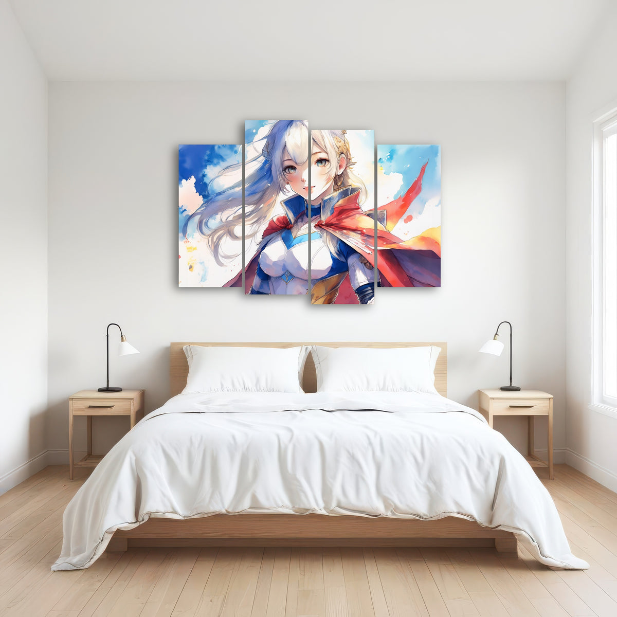 AUTO-MOCKUP ROOM | Anime Super Girl