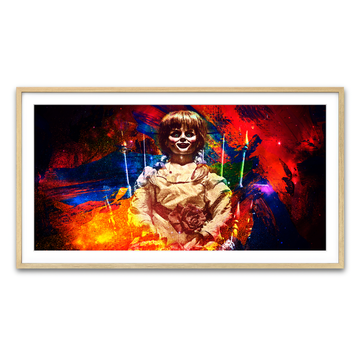 Framed Print 2x1 Natural