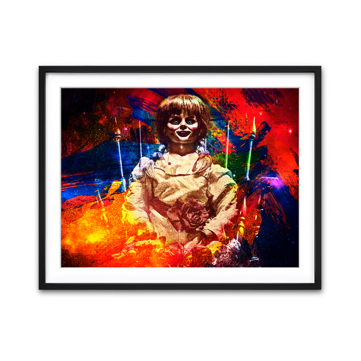 Framed Print 4x3 Black