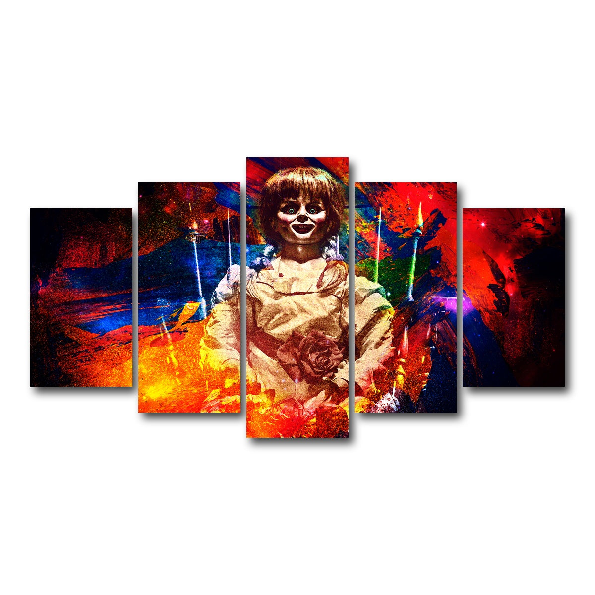 AUTO-MOCKUP WHITE | Annabelle | 5 Piece | Gallery Wrap Canvas | group=5_normal