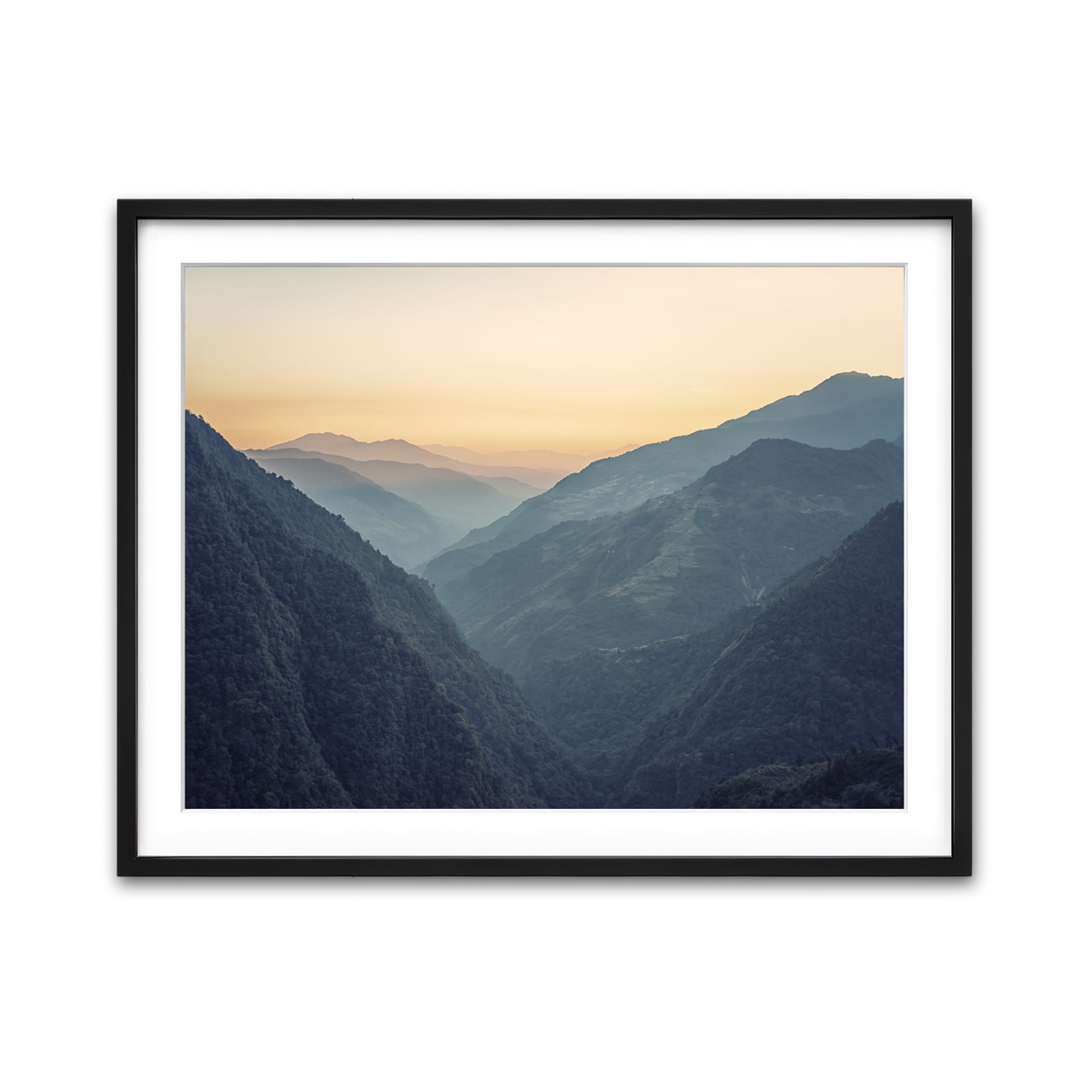 Framed Print 4x3 Black