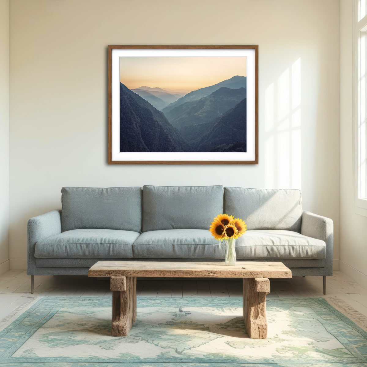 AUTO-MOCKUP ROOM | Annapurna Conservation Area Wall Art