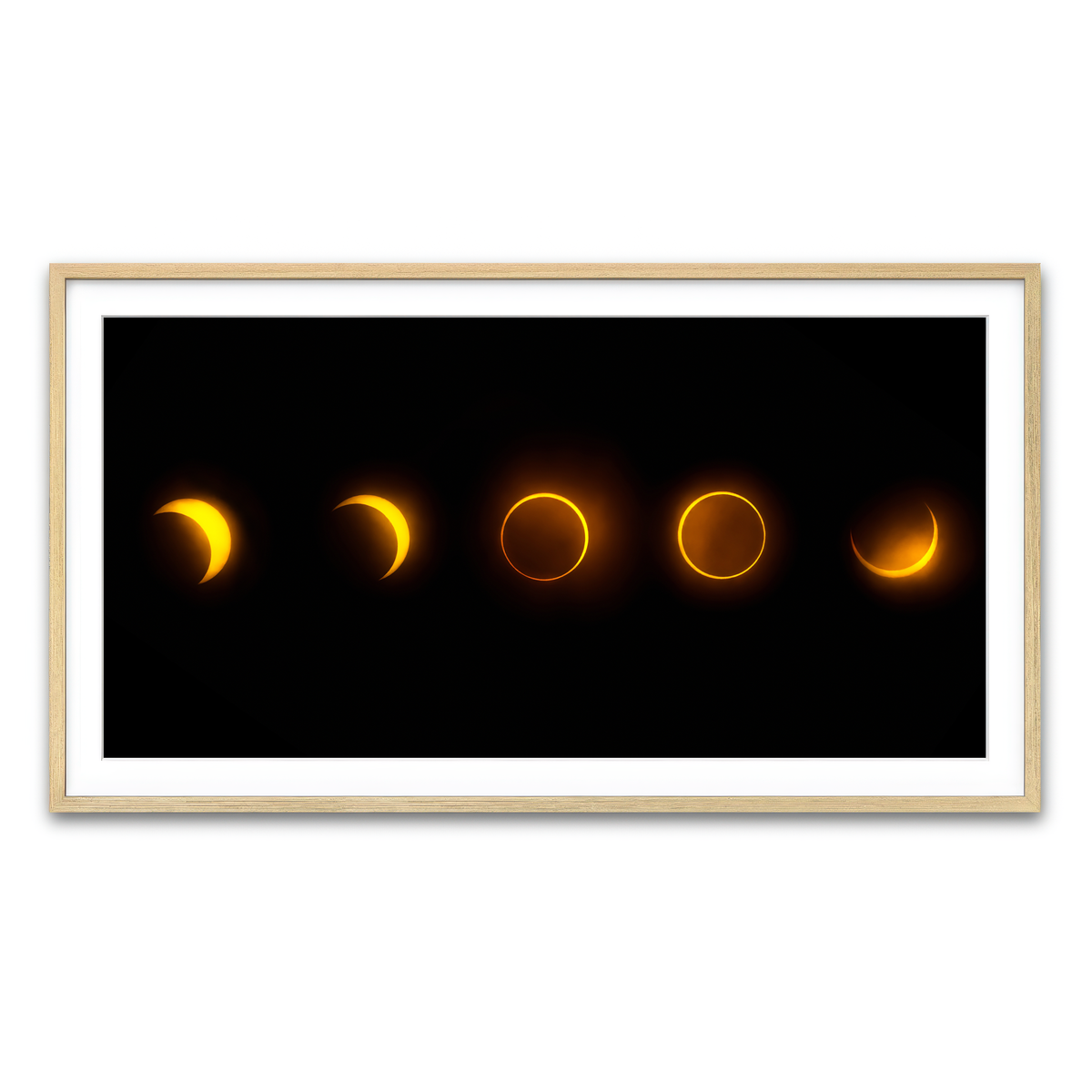 Framed Print 2x1 Natural