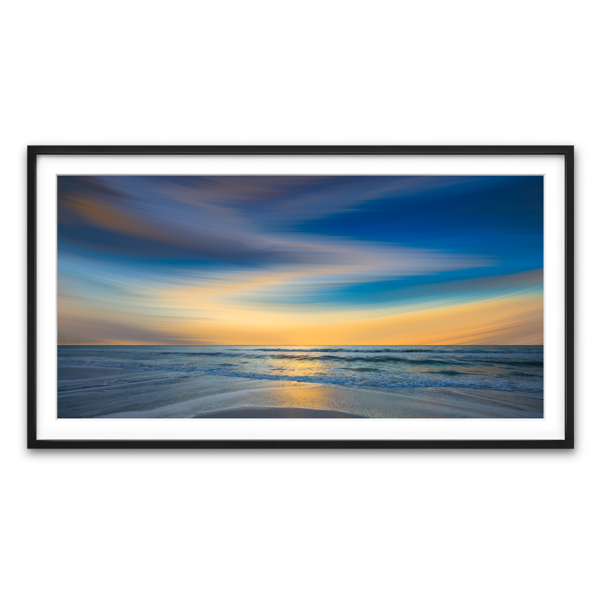 Framed Print 2x1 Black