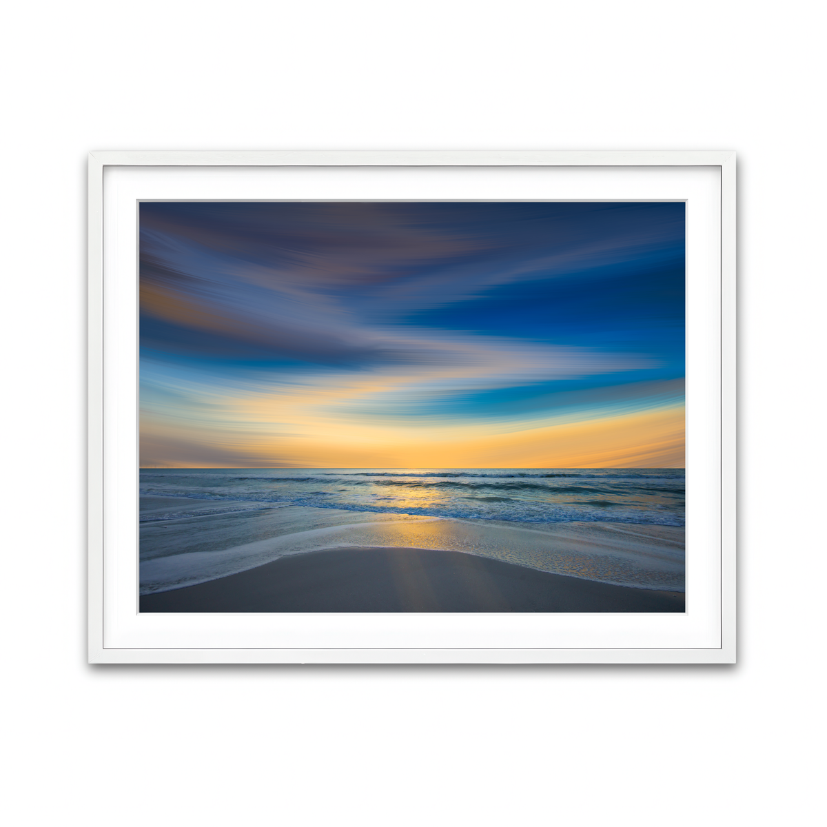 Framed Print 4x3 White