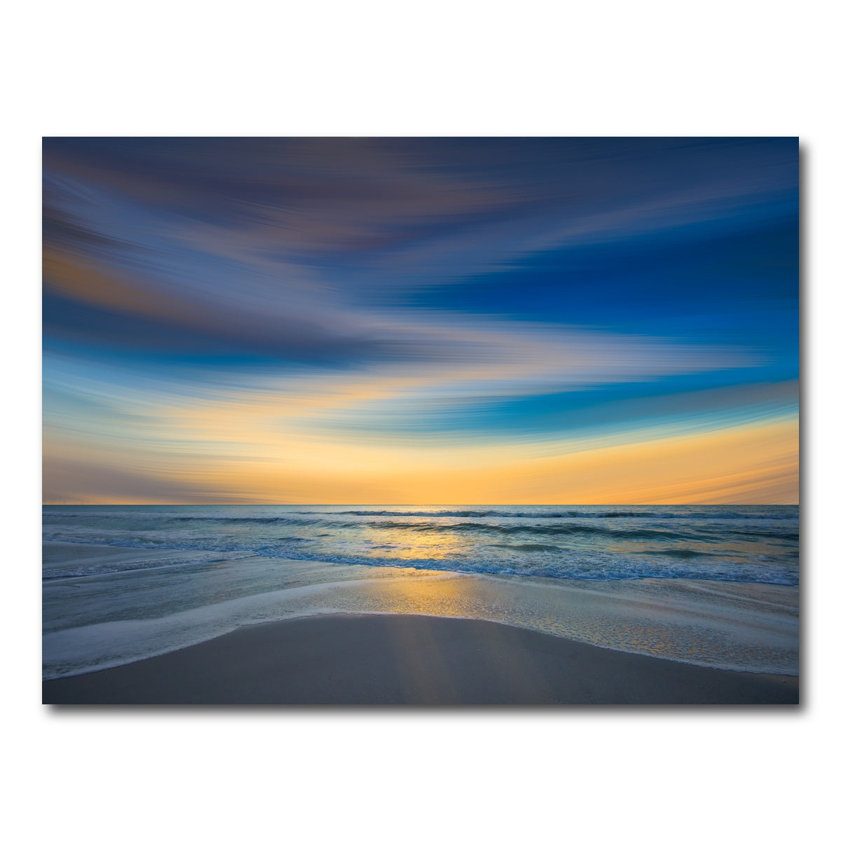 AUTO-MOCKUP WHITE | Another Soft Sunset Sky | 1 Piece | Gallery Wrap Canvas | group=4x3