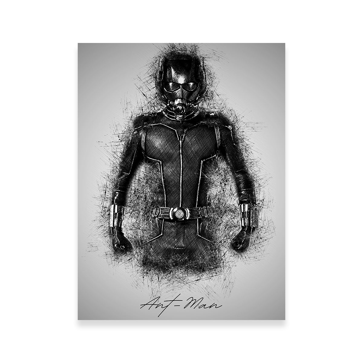 Ant-Man Sketch Wall Art