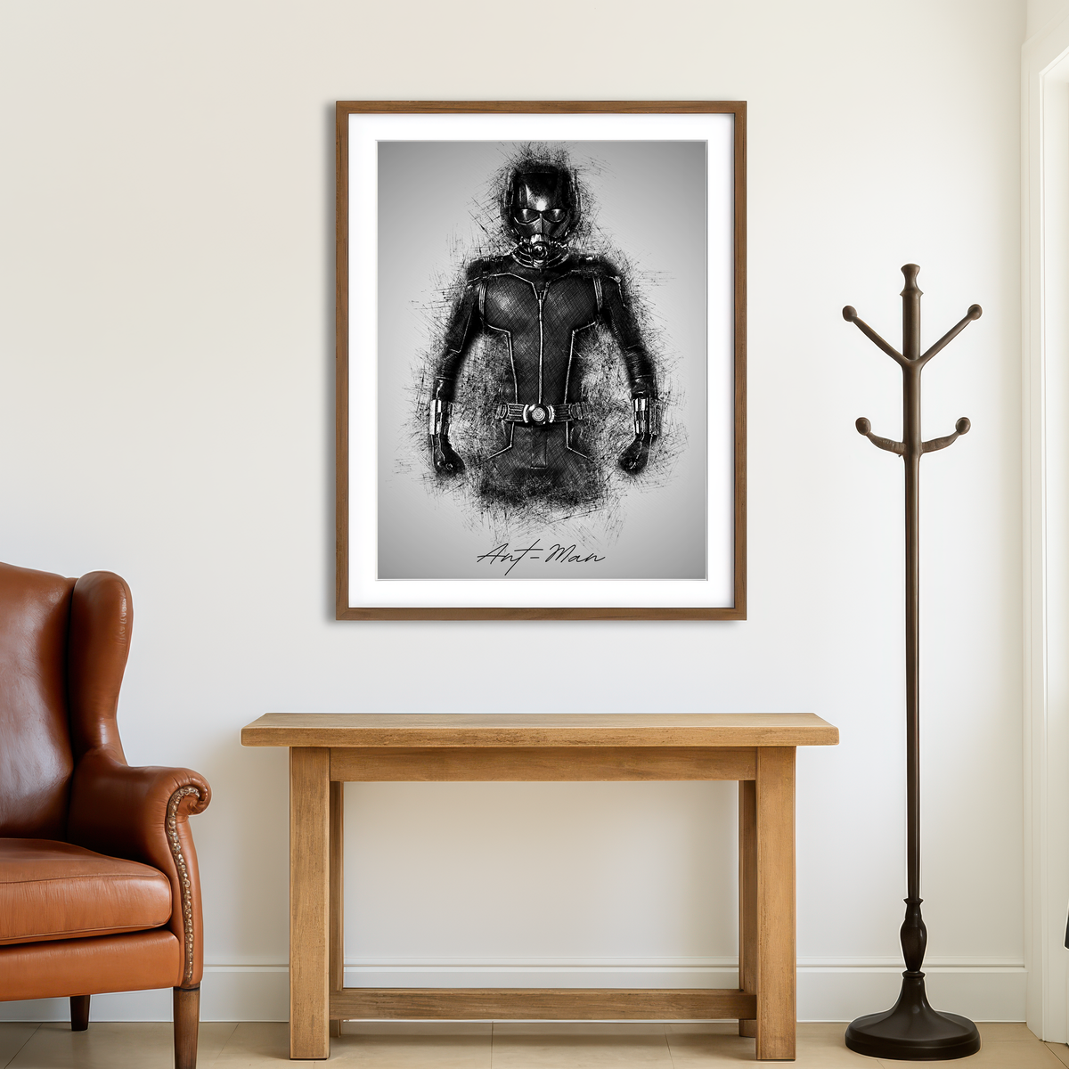 AUTO-MOCKUP ROOM | Ant Man Wall Art