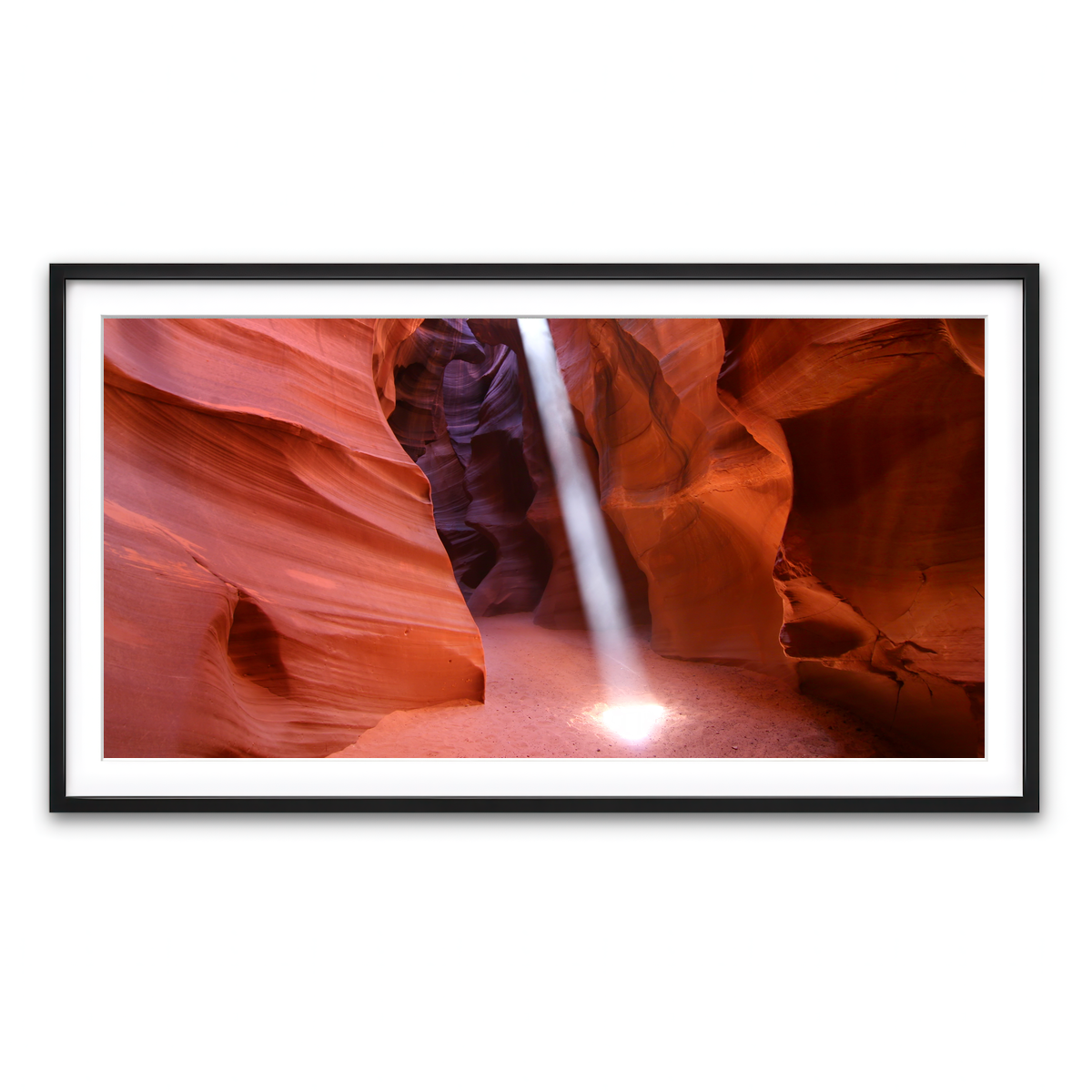 Framed Print 2x1 Black