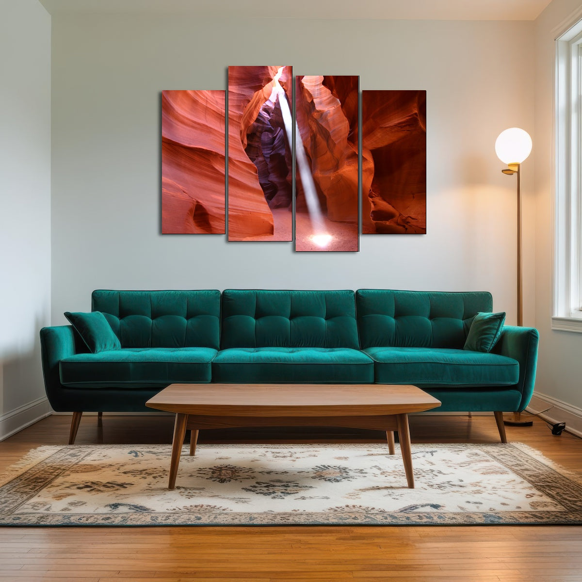 AUTO-MOCKUP ROOM | Antelope Canyon Light Beam