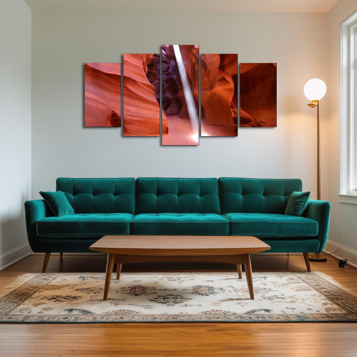 AUTO-MOCKUP ROOM | Antelope Canyon Light Beam