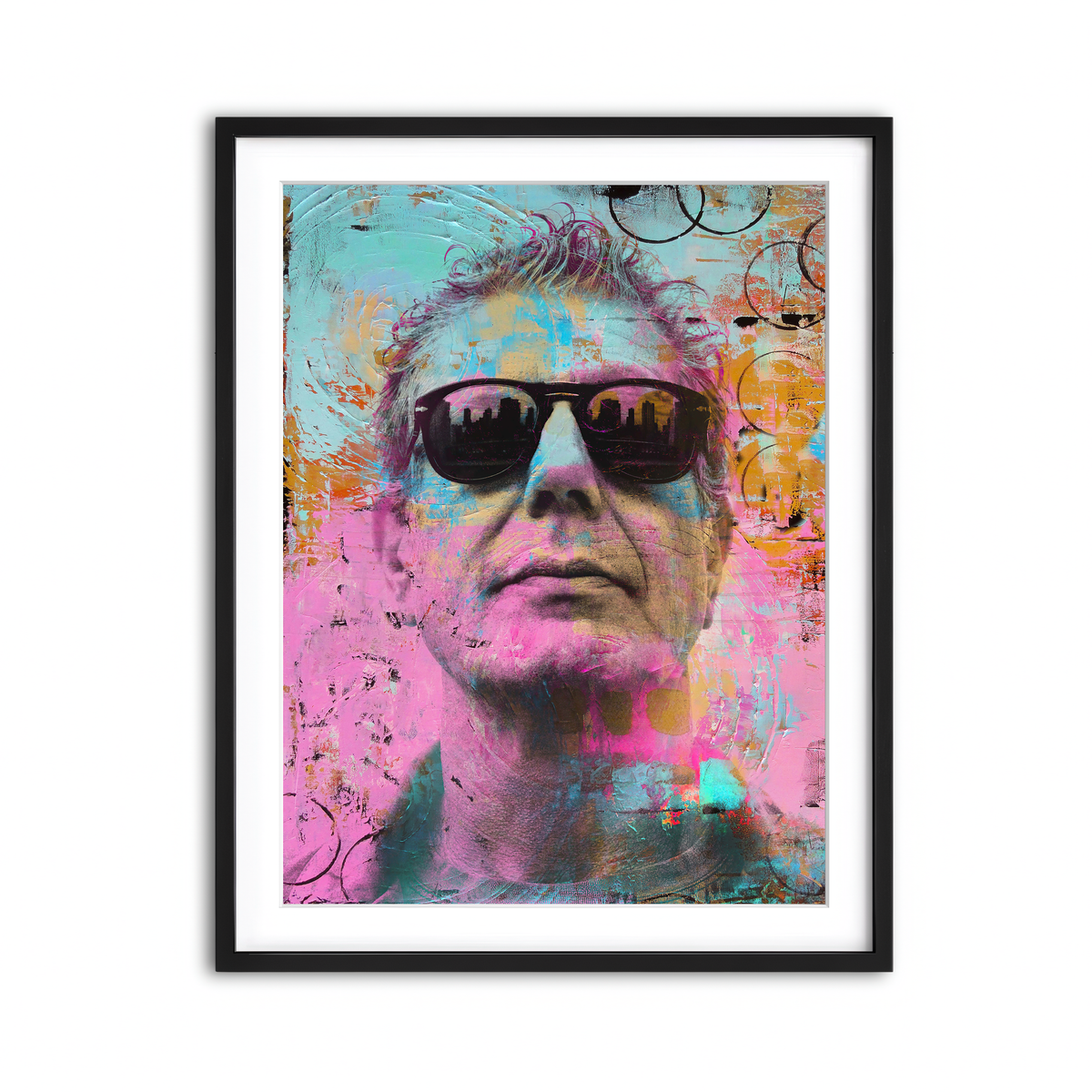 Framed Print 3x4 Black