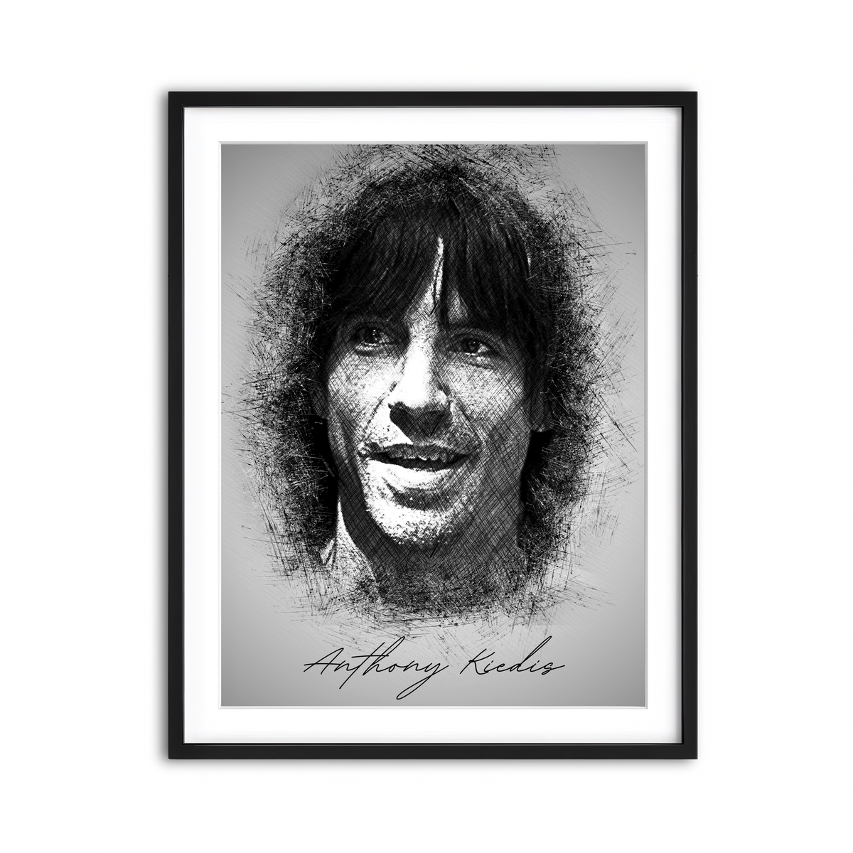 Framed Print 3x4 Black