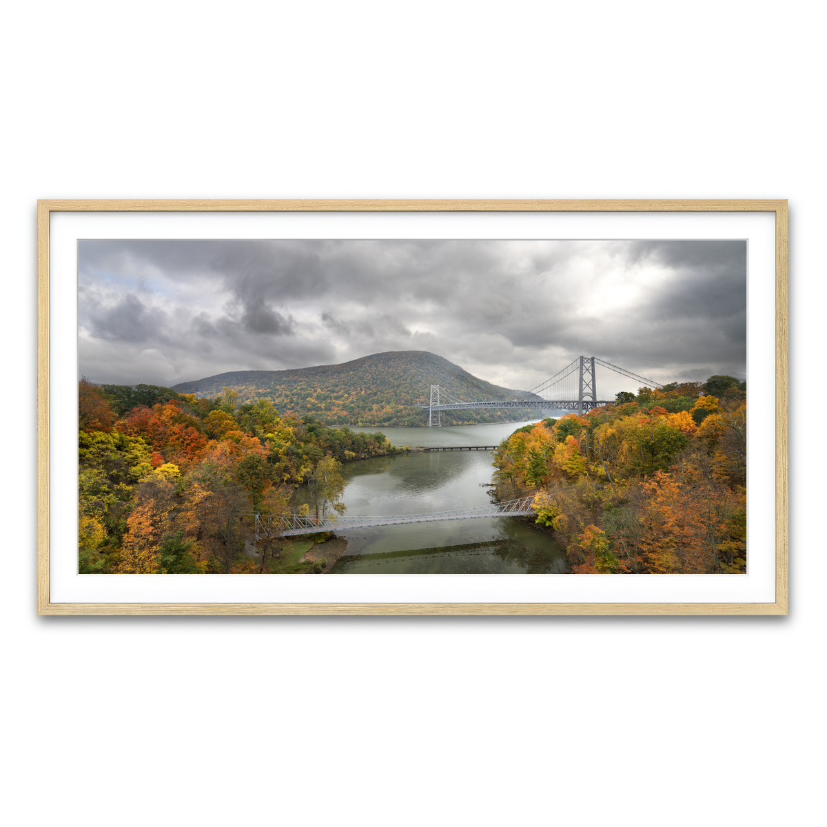Framed Print 2x1 Natural