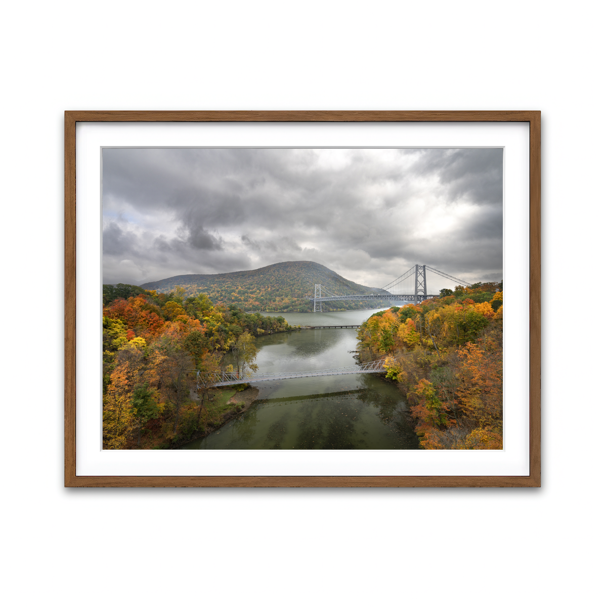Framed Print 4x3 Walnut