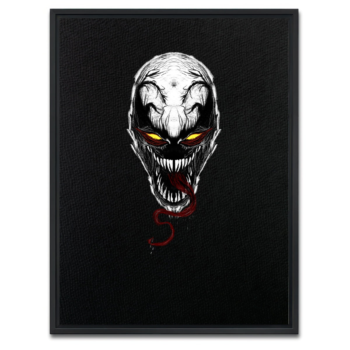 AUTO-MOCKUP WHITE | Anti Venom | 1 Piece | Black Framed Canvas | group=3x4