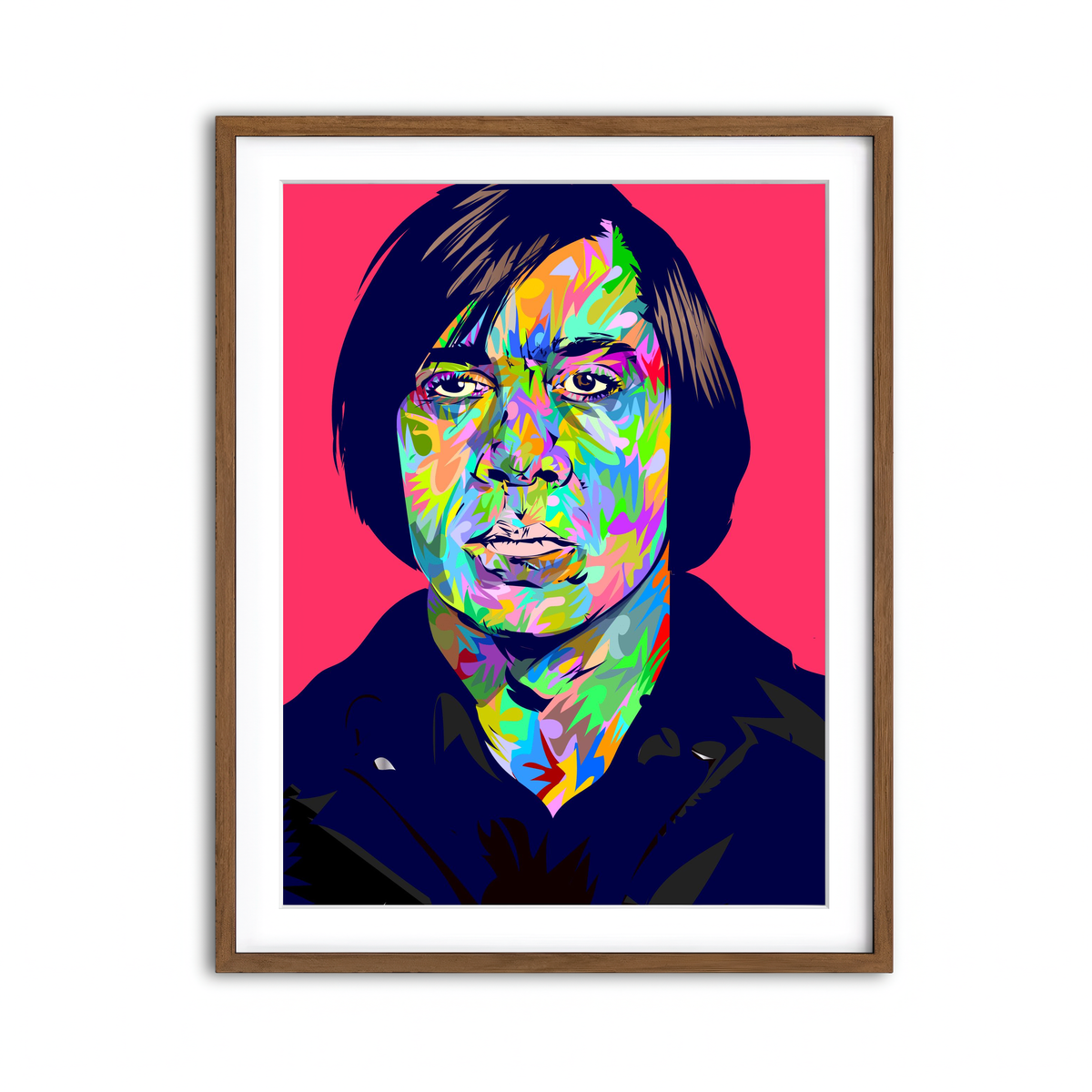 Framed Print 3x4 Walnut