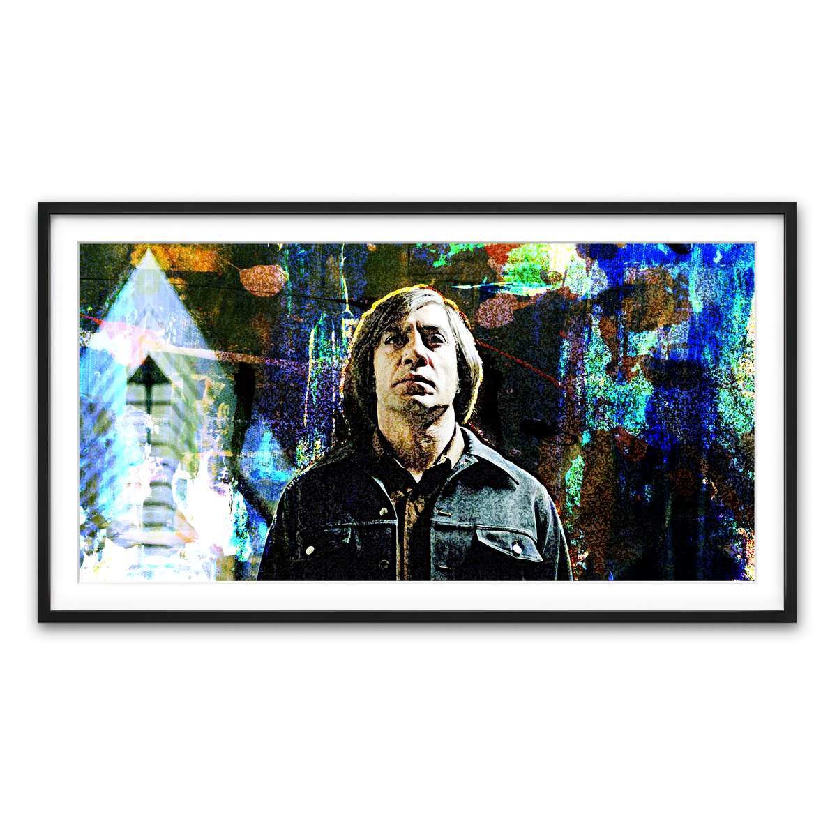 Framed Print 2x1 Black