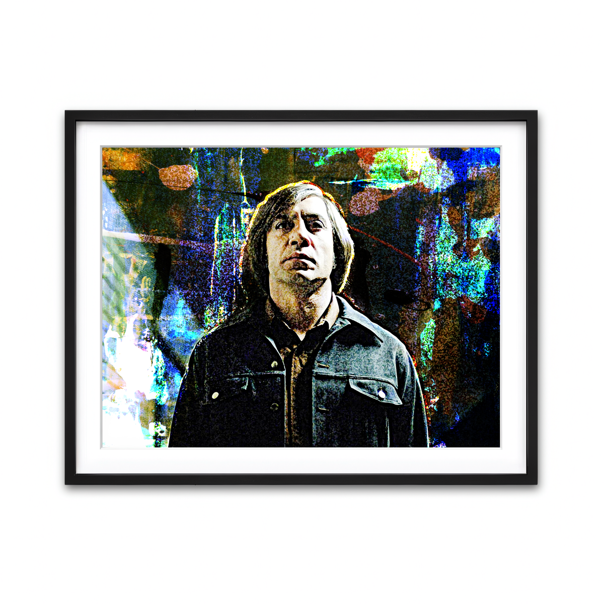 Framed Print 4x3 Black