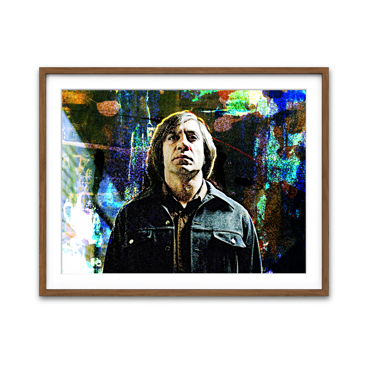 Framed Print 4x3 Walnut