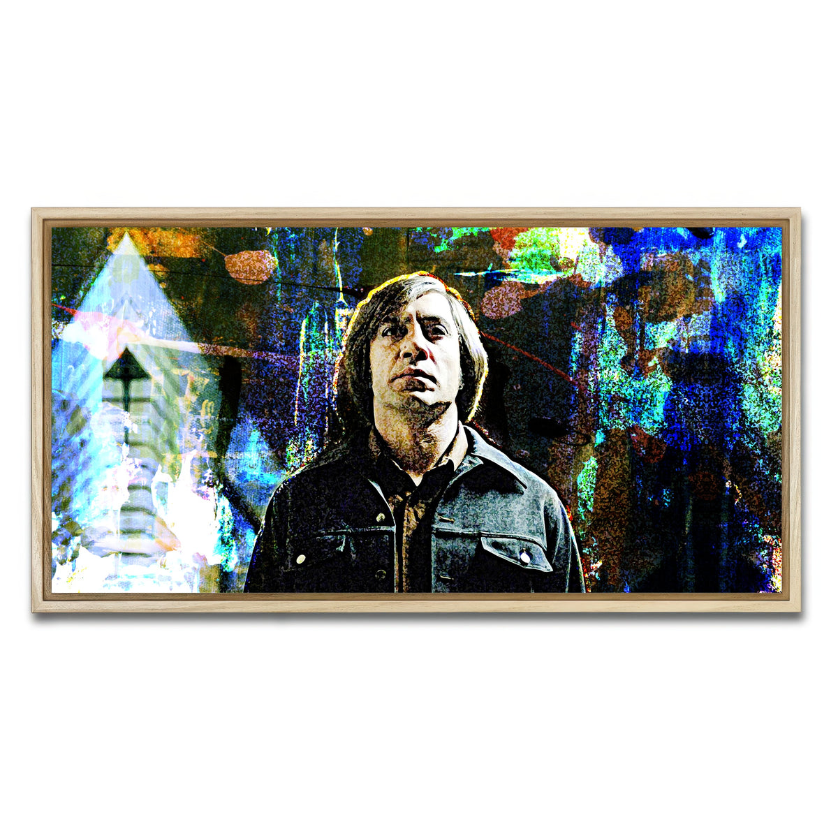 AUTO-MOCKUP WHITE | Anton | 1 Piece | Natural Framed Canvas | group=2x1