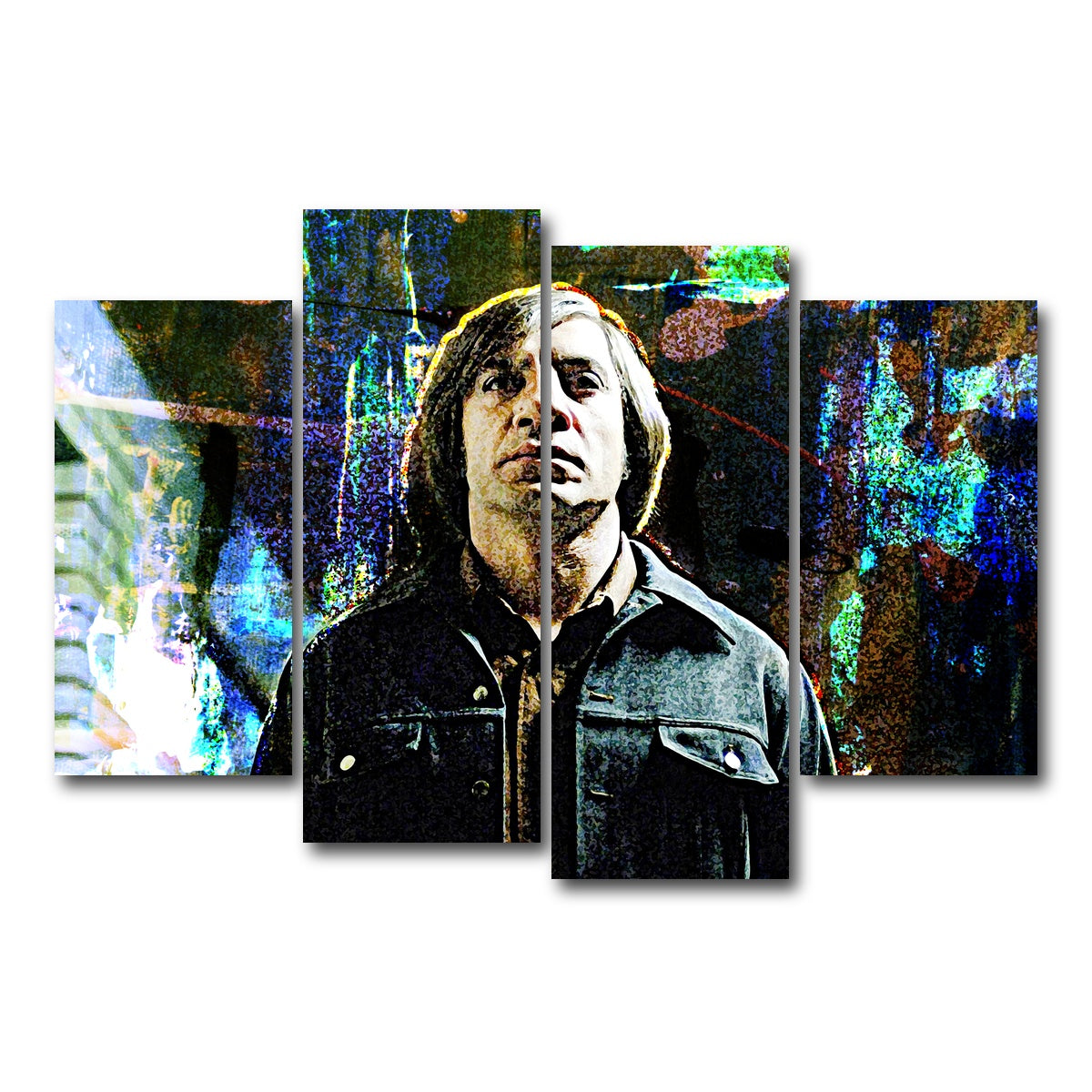 AUTO-MOCKUP WHITE | Anton | 4 Piece | Gallery Wrap Canvas | group=4_short