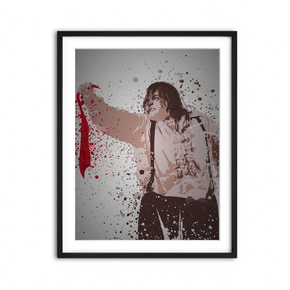 Framed Print 3x4 Black