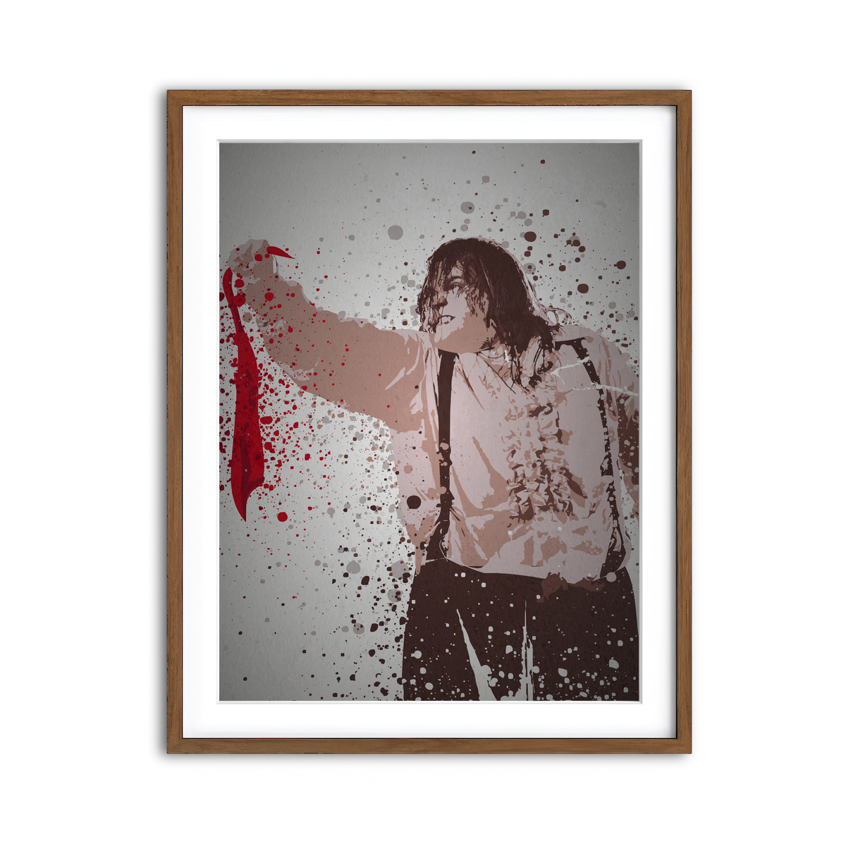 Framed Print 3x4 Walnut