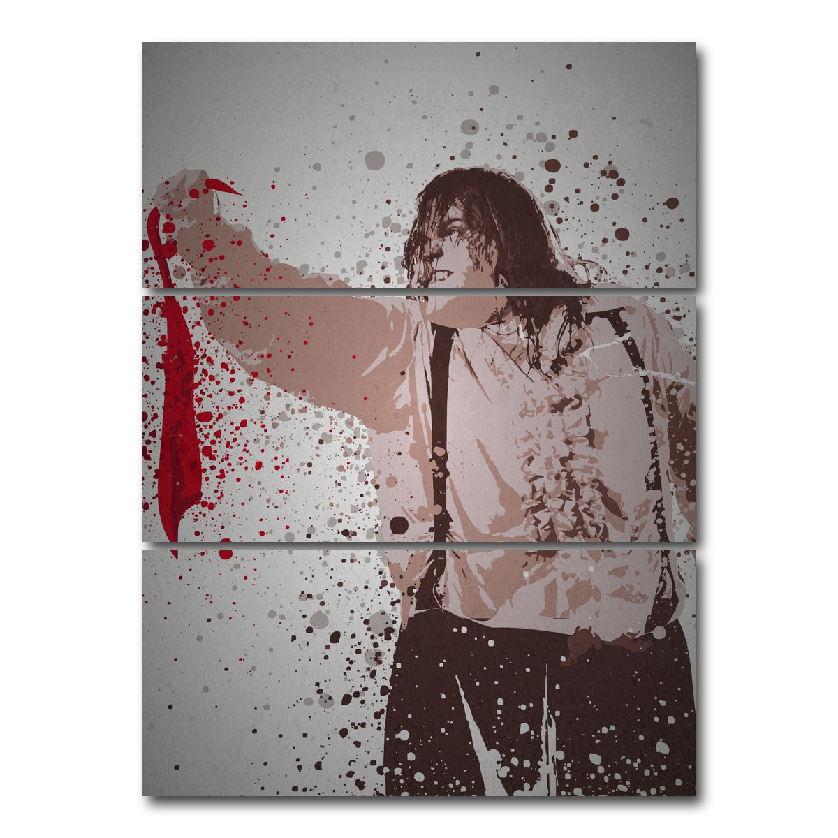 AUTO-MOCKUP WHITE | Anything for Love | 3 Piece | Gallery Wrap Canvas | group=8x18_stacked