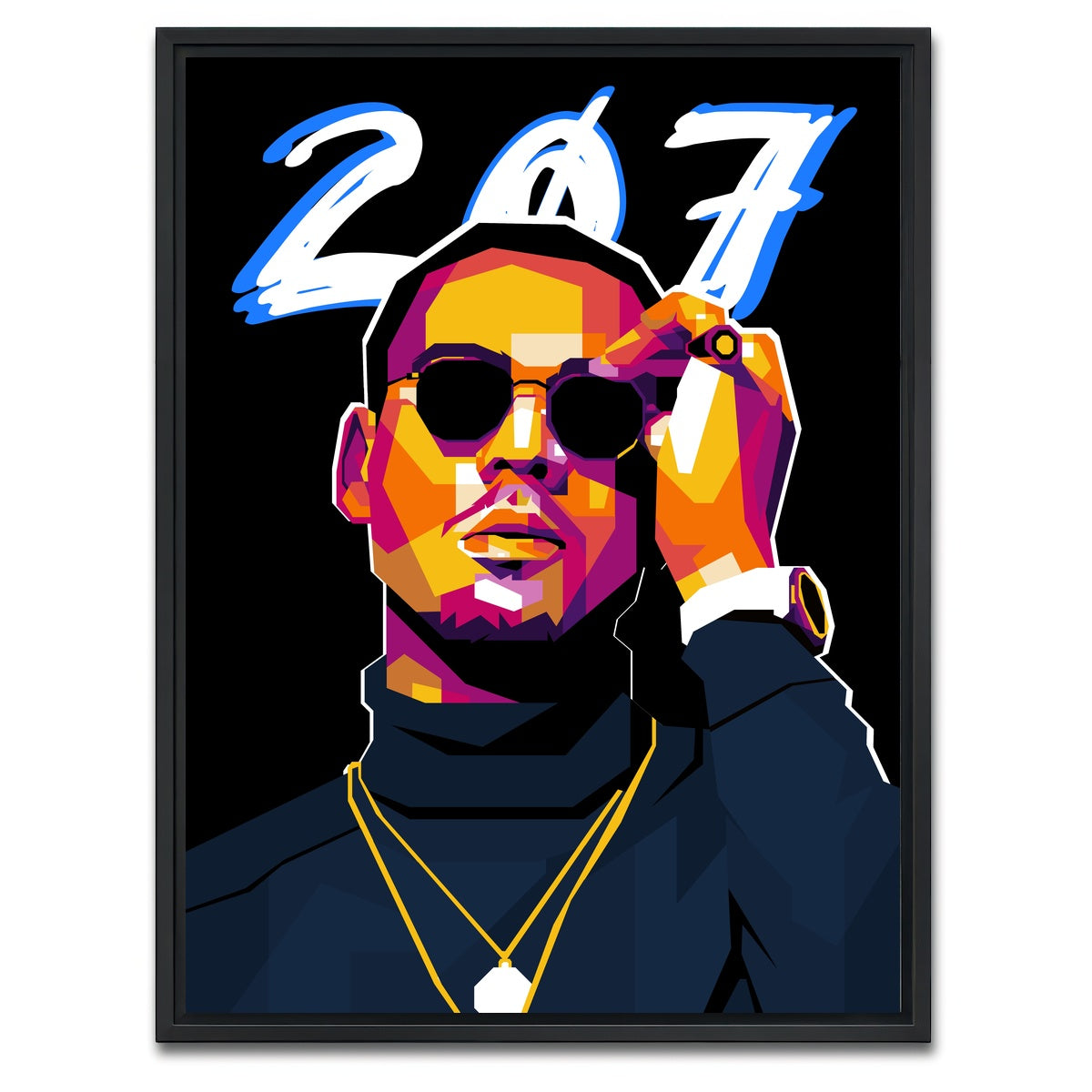 AUTO-MOCKUP WHITE | Apache 207 | 1 Piece | Black Framed Canvas | group=3x4