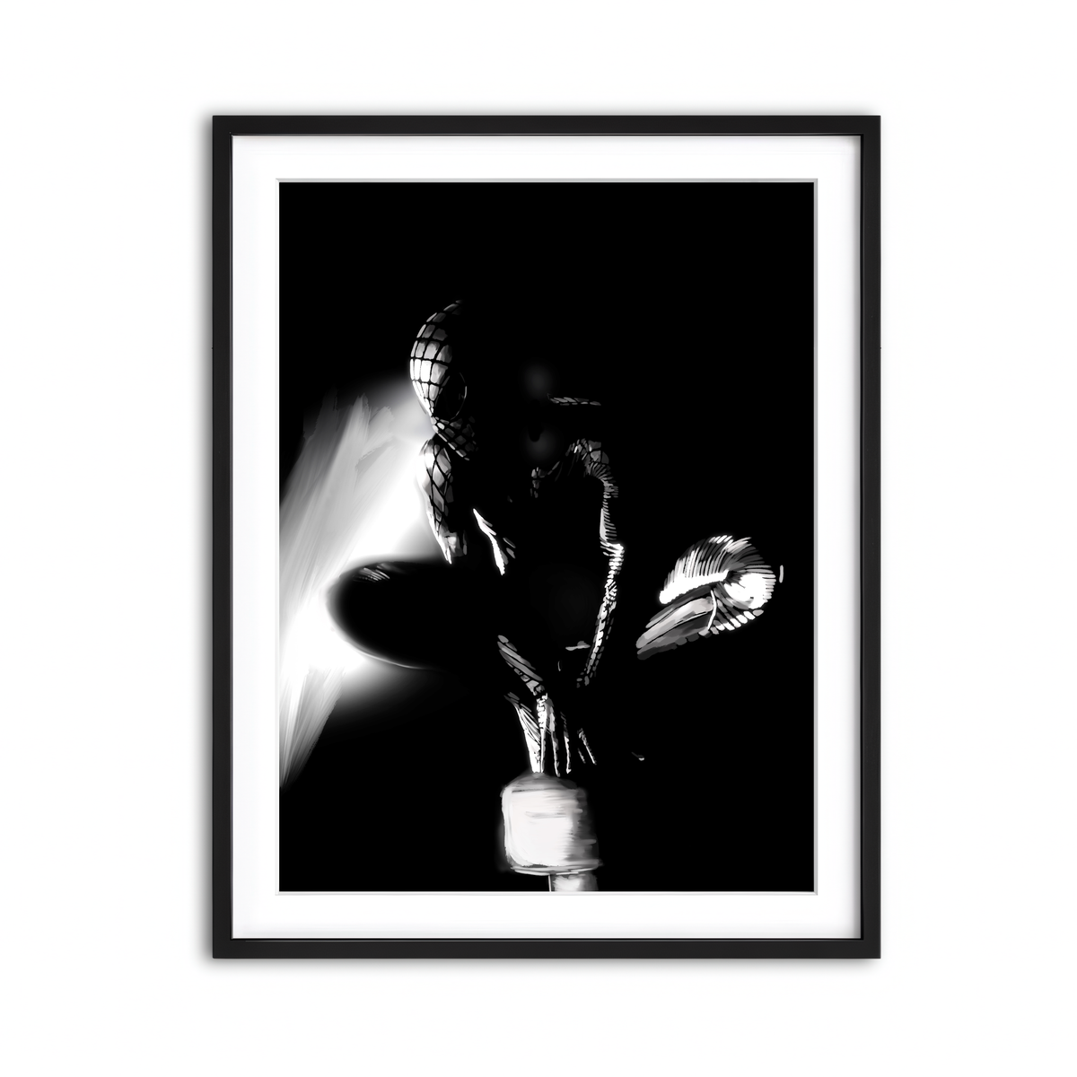 Framed Print 3x4 Black