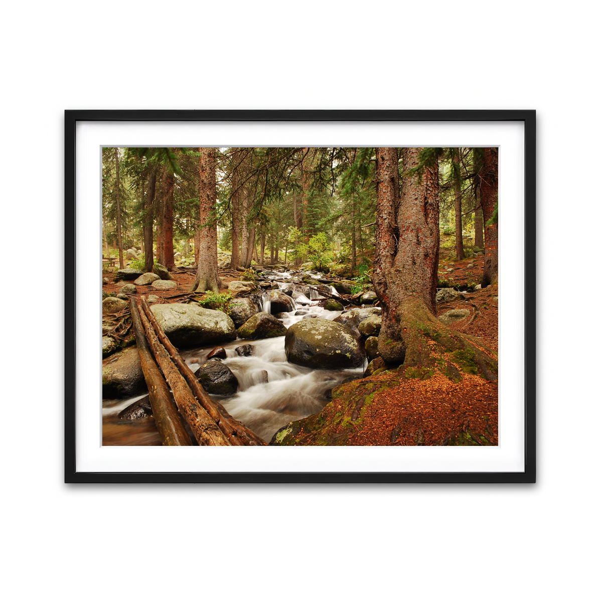 Framed Print 4x3 Black