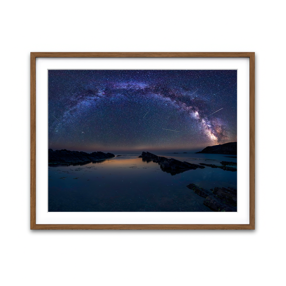 Framed Print 4x3 Walnut