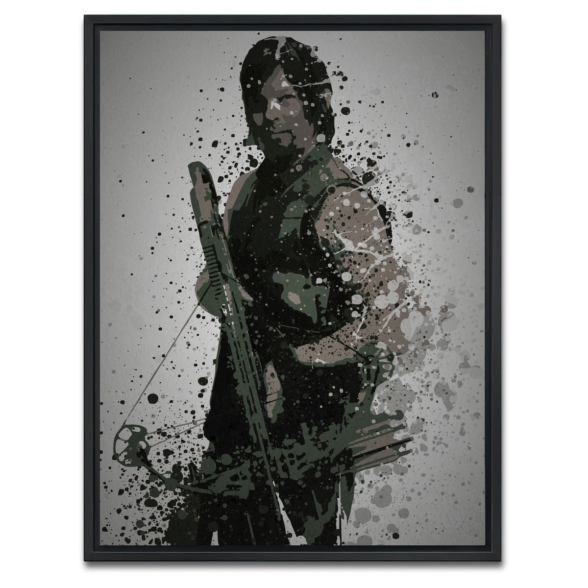 AUTO-MOCKUP WHITE | Archer | 1 Piece | Black Framed Canvas | group=3x4
